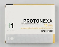 PROTONEXA 15 mg gyomornedv-ellenálló kemény kapszula