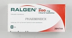 RALGEN SR 200 mg retard tabletta