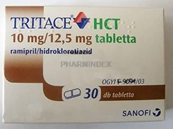 TRITACE HCT 10 mg/12,5 mg tabletta