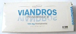VIANDROS 100 mg filmtabletta