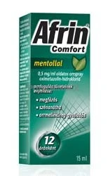 AFRIN COMFORT mentollal 0,5 mg/ml oldatos orrspray