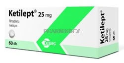 KETILEPT 25 mg filmtabletta