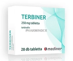 TERBINER 250 mg tabletta