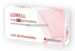 LORELL 3 mg/0,03 mg filmtabletta