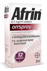 AFRIN 0,5 mg/ml oldatos orrspray