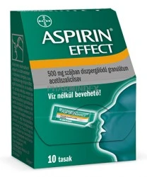 ASPIRIN EFFECT 500 mg szájban diszpergálódó granulátum
