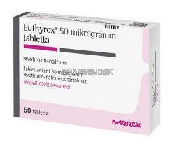EUTHYROX 50 µg tabletta