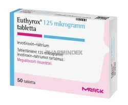 EUTHYROX 125 µg tabletta