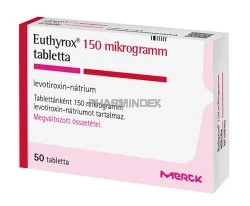 EUTHYROX 150 µg tabletta