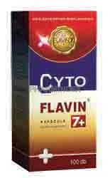 CYTO FLAVIN 7+ kapszula Tizenegy fajta gyógynövény szárított mag-héj, csíra őrleménye, polifenol tartalmú étrend-kiegészítő