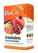 BioCo Gránátalma kivonat vitaminokkal tabletta Gránátalma kivonat, rezveratrolt és vitaminokat tartalmazó étrend-kiegészítő