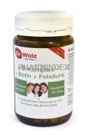 Dr. Wolz B-komplex + Biotin + Folsav tabletta Étrend-kiegészítő