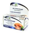 BILUTIN Omega kapszula Fekete áfonya-kivonat, lutein, vitamin, nyomelem és omega-3 zsírsav tartalmú étrend-kiegészítő a szem egészségéért