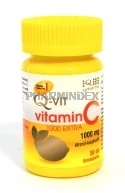 C-vitamin tartalmú filmtabletta Q-Vit Vitamin C 1000 Extra étrend-kiegészítő