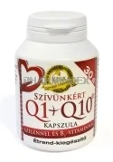 CELSUS Szívünkért Q1+Q10 kapszula Szelénnel és B1-vitaminnal étrend-kiegészítő