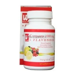 C-vitamin 1000 mg + Flavonoid filmtabletta Étrend-kiegészítő antioxidáns vitamin Red Fruit bioflavonoidokkal