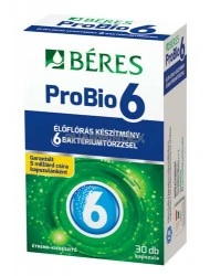 Béres ProBio 6 kapszula élőflórát tartalmazó étrend-kiegészítő készítmény 