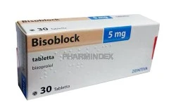 BISOBLOCK 5 mg tabletta