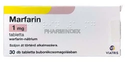 MARFARIN 1 mg tabletta