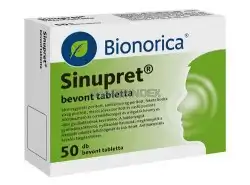 SINUPRET bevont tabletta