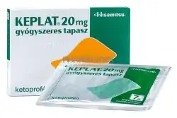 KEPLAT 20 mg gyógyszeres tapasz