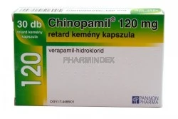 CHINOPAMIL 120 mg retard kemény kapszula