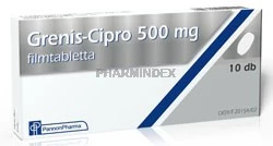 GRENIS-CIPRO 500 mg filmtabletta