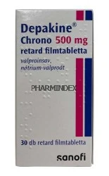 DEPAKINE CHRONO 500 mg retard filmtabletta