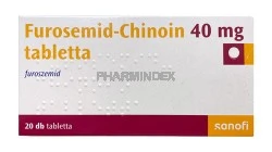FUROSEMID-CHINOIN 40 mg tabletta
