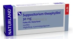 Suppositorium theophyllini 30 mg FoNo VII. Naturland