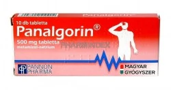 PANALGORIN 500 mg tabletta