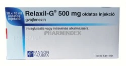 RELAXIL-G 500 mg oldatos injekció