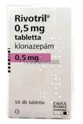 RIVOTRIL 0,5 mg tabletta