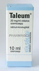 Taleum 20 mg/ml oldatos szemcsepp 10ml - Regina Gyógyszertár