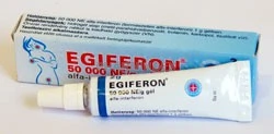 EGIFERON 50000 NE/g gél