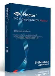 FLECTOR 140 mg gyógyszeres tapasz