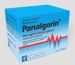 PANALGORIN 500 mg/ml oldatos injekció