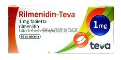 RILMENIDIN-TEVA 1 mg tabletta