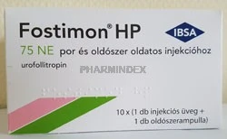 FOSTIMON HP 75 NE por és oldószer oldatos injekcióhoz