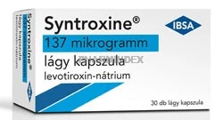 SYNTROXINE 137 µg lágy kapszula