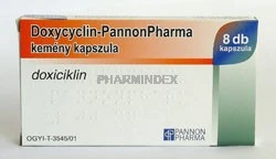 DOXYCYCLIN-PANNONPHARMA kemény kapszula