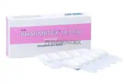 PHARMATEX 18,9 mg hüvelykúp
