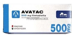 AVATAC 500 mg filmtabletta
