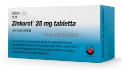 ZINKOROT 25 mg tabletta