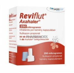 REVIFLUT AXAHALER 250 µg inhalációs por kemény kapszulában