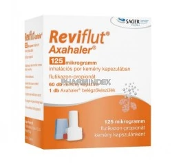 REVIFLUT AXAHALER 125 µg inhalációs por kemény kapszulában