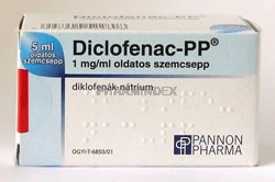 DICLOFENAC-PP 1 mg/ml oldatos szemcsepp