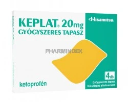 KEPLAT 20 mg gyógyszeres tapasz