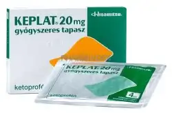 KEPLAT 20 mg gyógyszeres tapasz