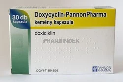 DOXYCYCLIN-PANNONPHARMA kemény kapszula